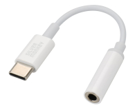 SILVER MONKEY Adapter USB-C - minijack 3,5mm biały SMA137